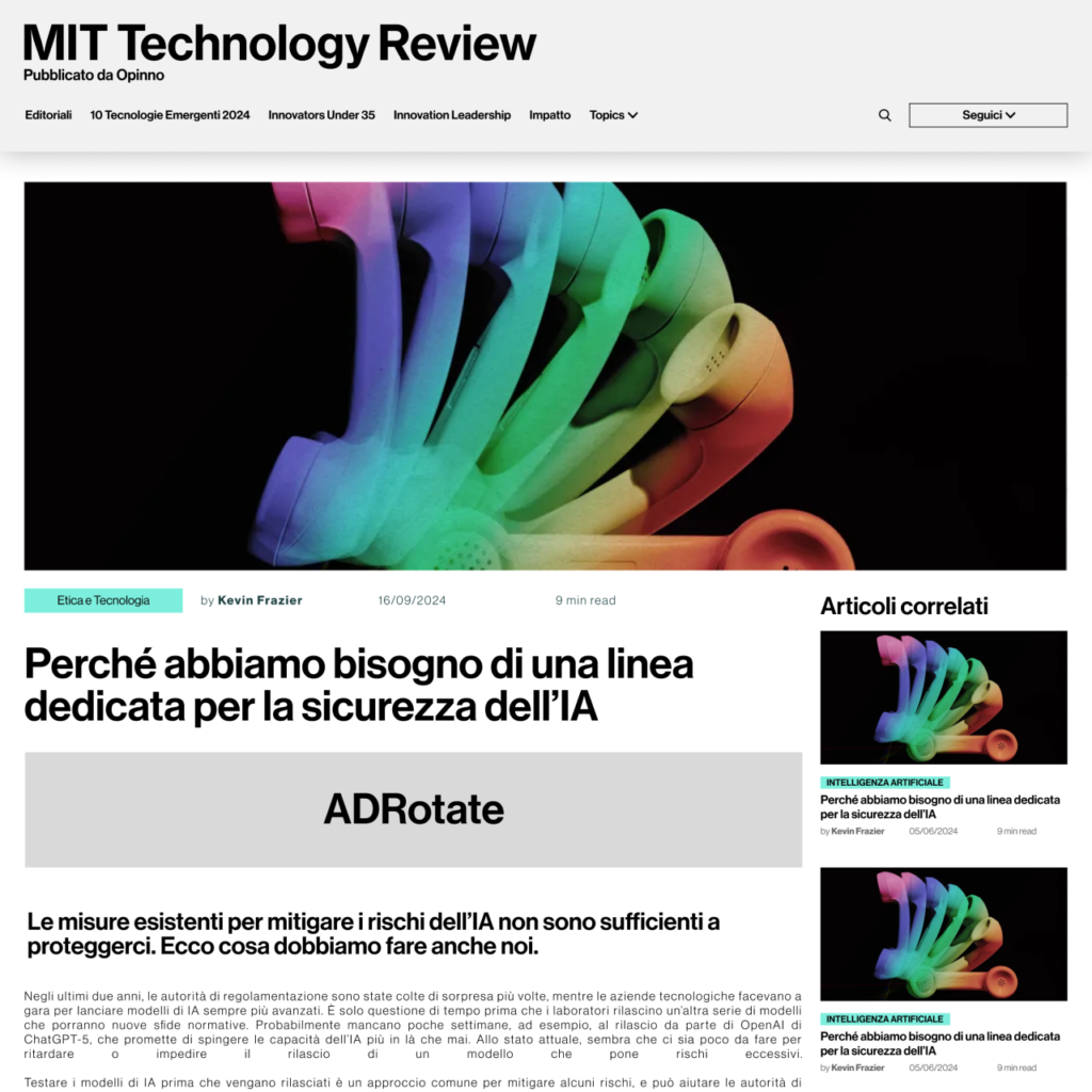 MIT Technology Review Italia - Website Pic 3