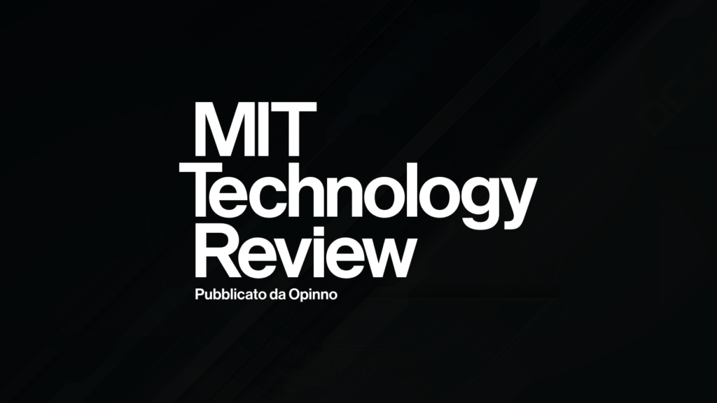 MIT Technology Review Italia - Featured Pic