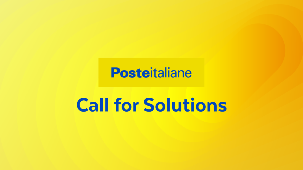 Poste Italiane: Call for Solutions - Featured Pic