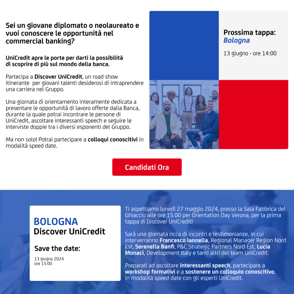 Unicredit - 3.0 Generation Hack - Platform Pic 1