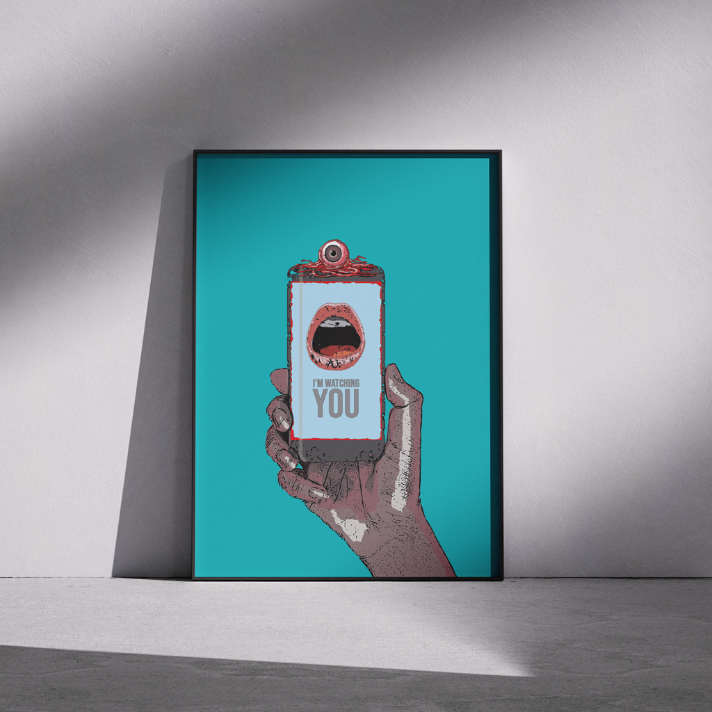 I'm watching you - Illustration Pic 1